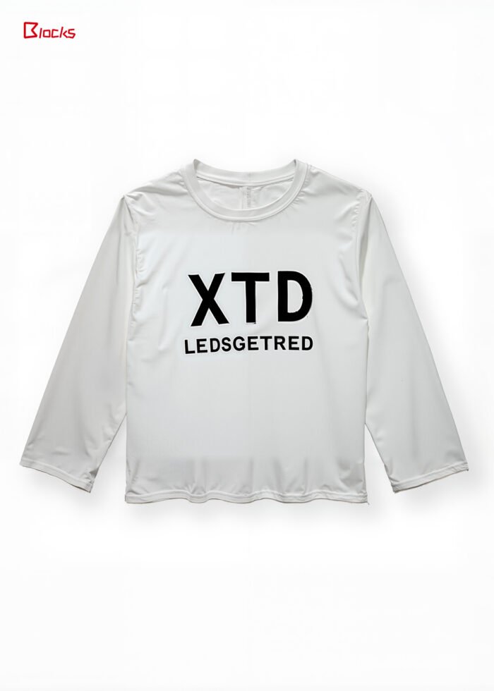 Long-Sleeve Baby Undershirt, 100% Cotton Top - Image 2