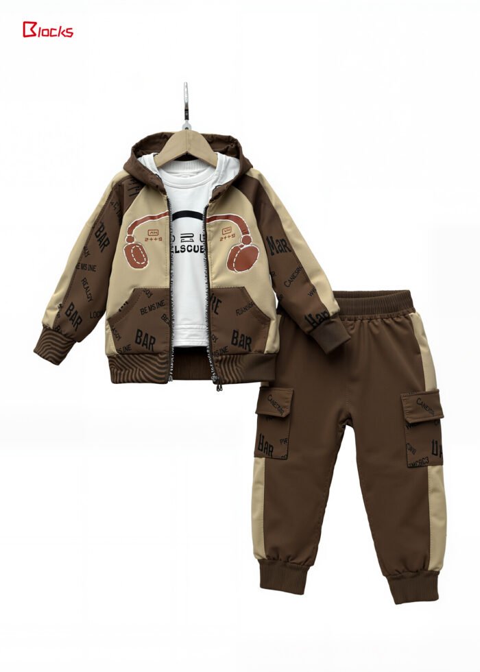 Spring & Summer Boys' Casual Set – Top and Pants - Image 2