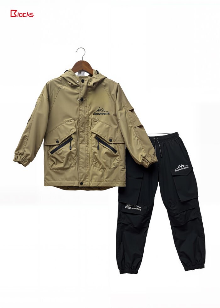 Outdoor Boys' and Girls' Spring & Autumn Set - Image 3