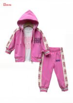 Dream Series - Pink Ocean Girl's Casual Set - Image 2