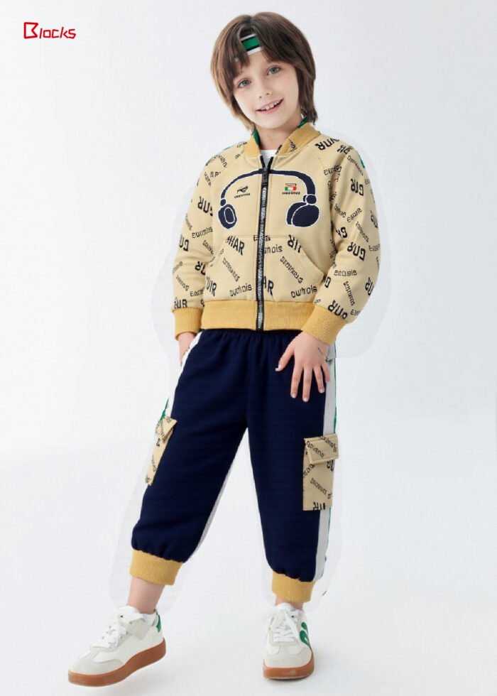 Spring & Summer Boys' Casual Set – Top and Pants - Image 1