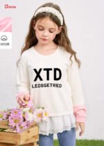 Long-Sleeve Baby Undershirt, 100% Cotton Top