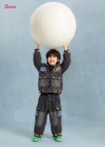 Spring & Summer Boys' Denim Casual Set – Top and Pants