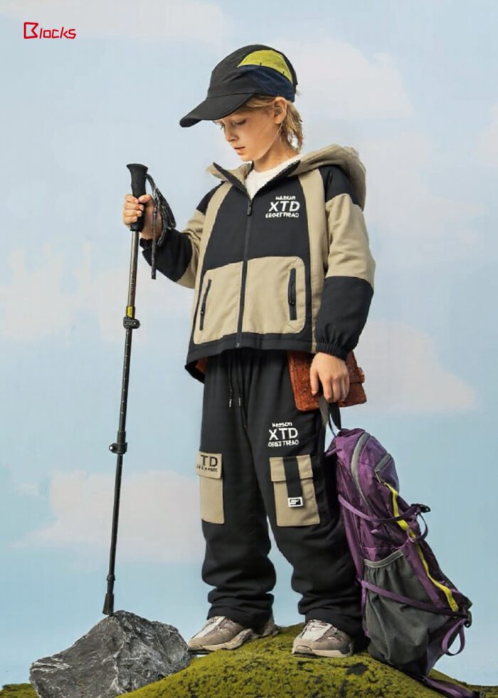 Outdoor Boys' and Girls' Spring & Autumn Set - Image 1