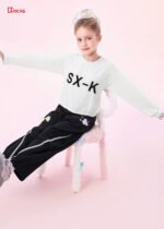 Long-Sleeve Baby Undershirt, 100% Cotton Top